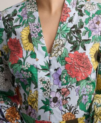 Women's Stretch Cotton Floral Lucia Dress