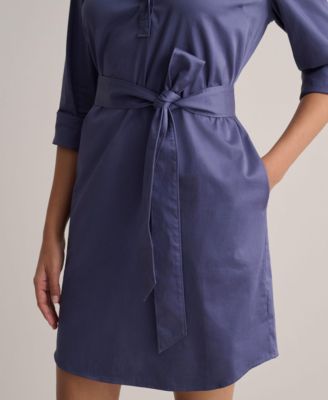 Women's Stretch Cotton Popover Gracie Shirtdress