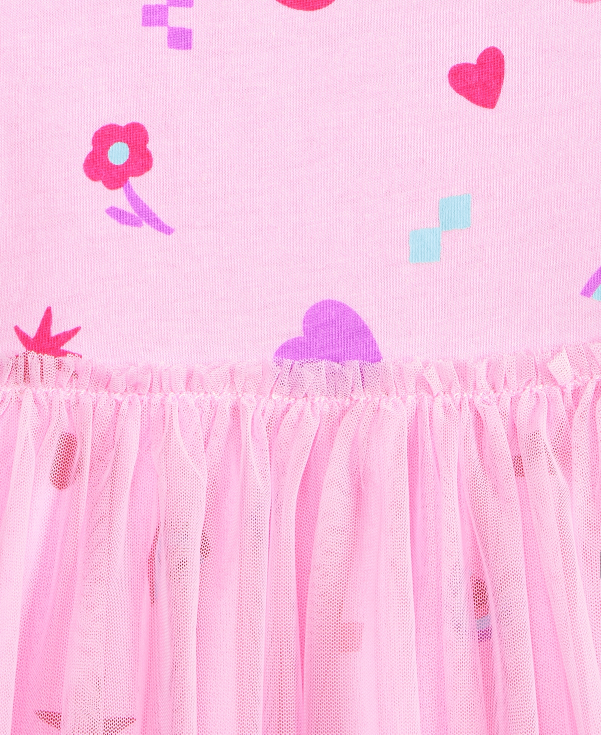 Epic Threads Toddler Girls Doodle Tulle Dress, Exclusively At Macy's