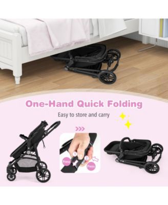 Baby 2 In 1 Foldable Stroller Travel Newborn