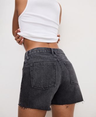 Women's Good Long Jean Shorts, Regular And Plus Size