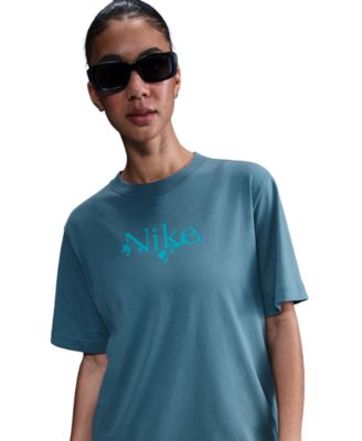 Nike - Women's Cotton Logo Relaxed T-Shirt