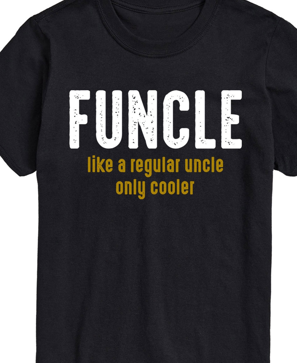Airwaves Men's Funcle Definition Short Sleeve T-shirt In Black