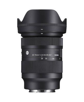 28-70mm f/2.8 DG DN Contemporary Lens for Sony E, Bundle with Corel Mac Software Suite, 67mm Filter Kit, Lens Pouch, Lens Cleaner, Cleaning Kit,