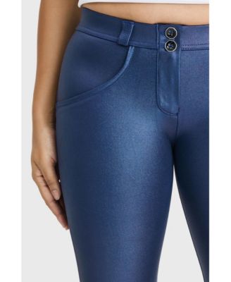Women's Mid-Rise Sculpting Skinny Disco Pants