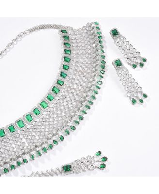 Women's Plated Designer Jewellery Set