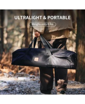 Folding IGT Camping Table, Portable Outdoor IGT Cook System, Ultralight Aluminum Camp Table with Carry Bag for Car Camping Picnic