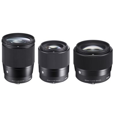 16mm, 30mm, 56mm f/1.4 DC DN Contemporary 3-Lens Kit for Canon EF-M
