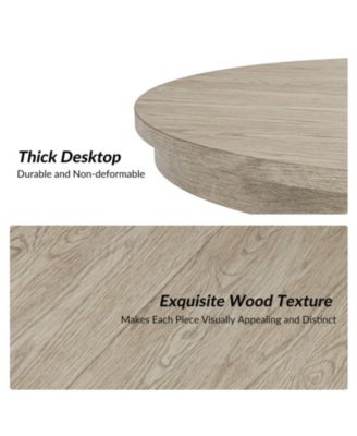 Ignacio Farmhouse Extendable Dining Table With Solid Wood Legs