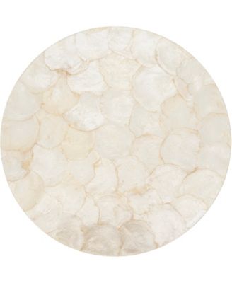 Glow Capiz Placemats, 15" Round