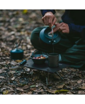 Ultralight Folding Camping Table, Aluminum Beach Compact Backpacking Table with Carry Bag for Backpacking Camping Hiking Beach Picnic