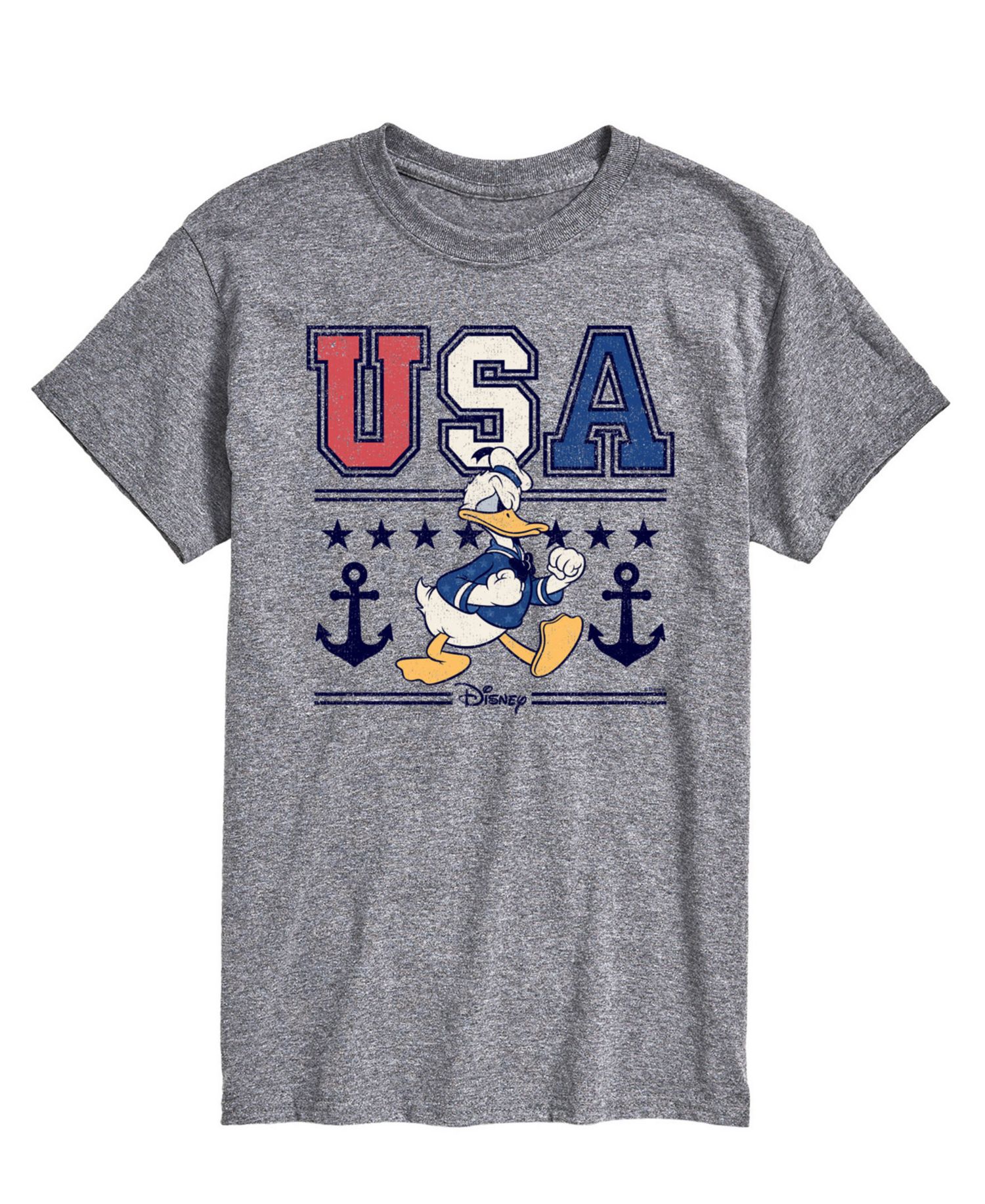 Men's Disney Donald Duck USA Short Sleeve T-Shirt