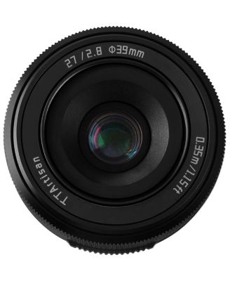 TTArtisan 27mm f/2.8 Lens for Fujifilm X, Black