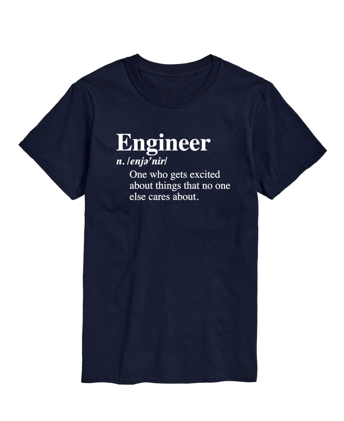 Airwaves Men's Engineer Definition Short Sleeve T-shirt In Blue