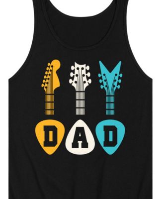 Men's Father's Day Dad Guitar Sleeveless Tank Top