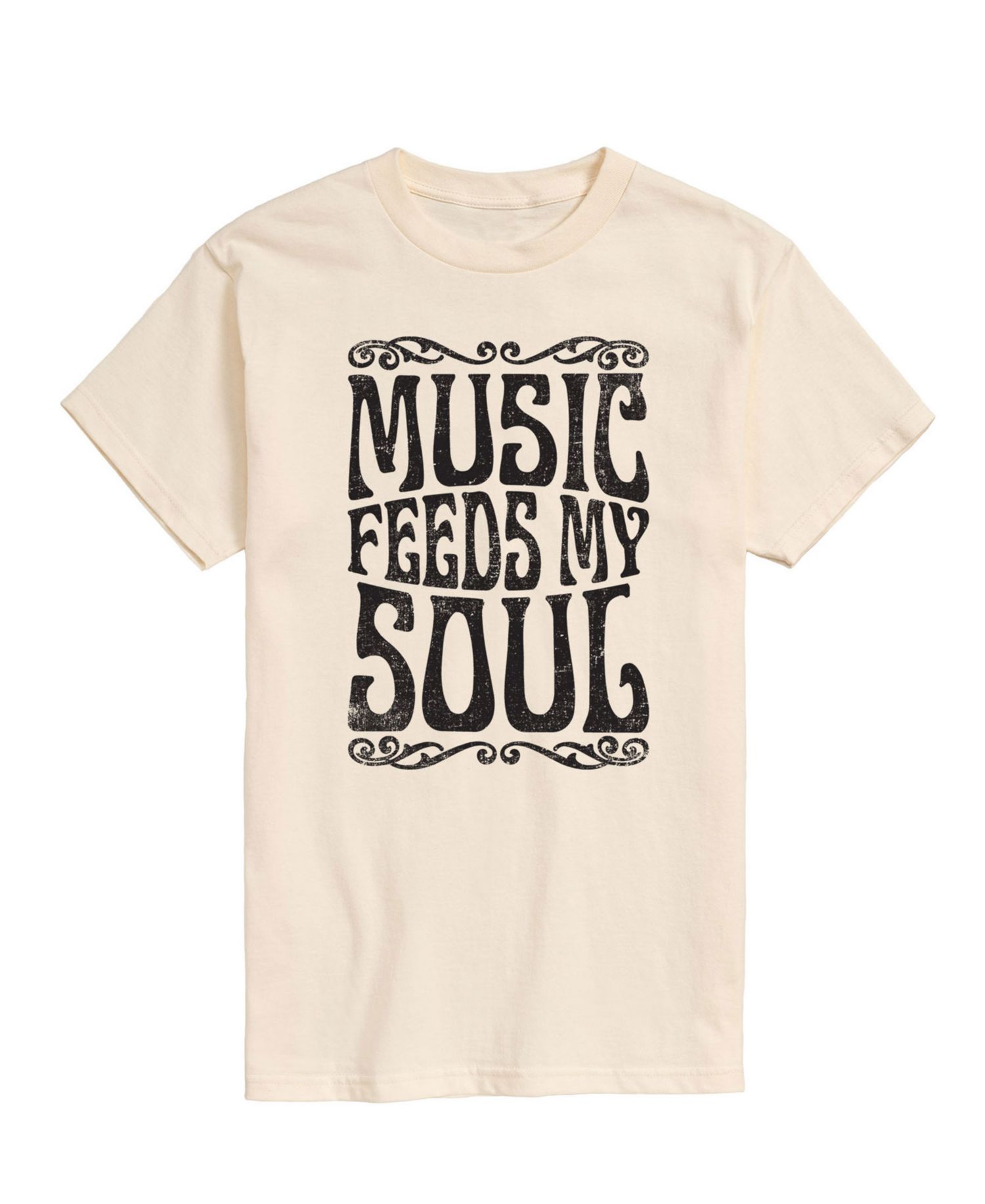 Men's Music Feeds My Soul Short Sleeve T-Shirt