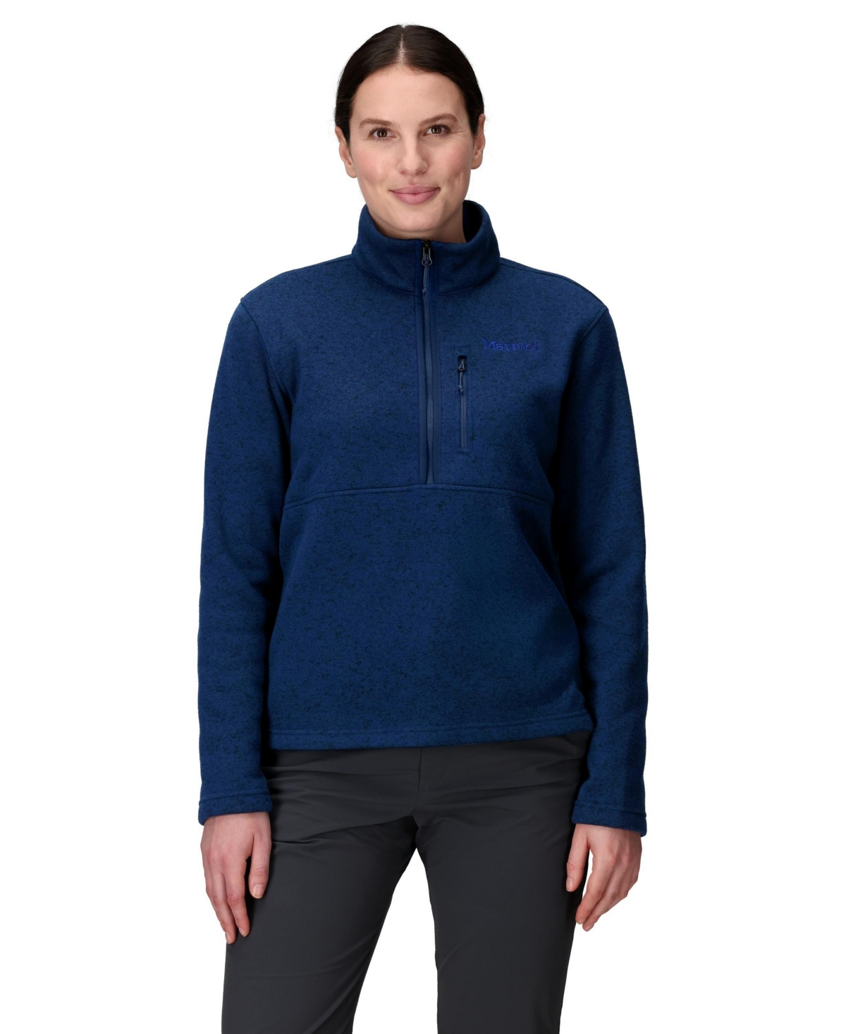 Women's Drop Line 1/2 Zip Jackets - Arctic Nav