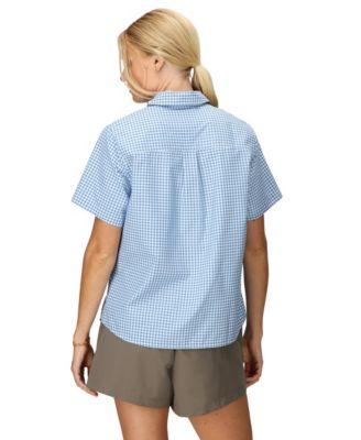 Women's Air Exchange UPF 40 Novelty Short Sleeve Camp Collar Shirt
