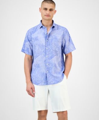 Tommy Bahama - Men's Leaf-Print Shirt