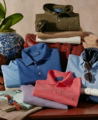 Men's Classic-Fit Soft Cotton Polo Shirt