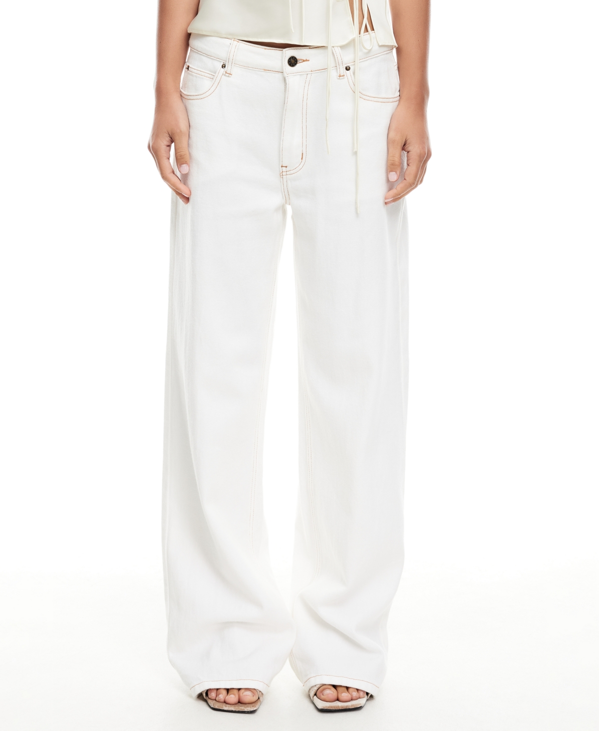 Women's Top Model Jeans - Porcelain