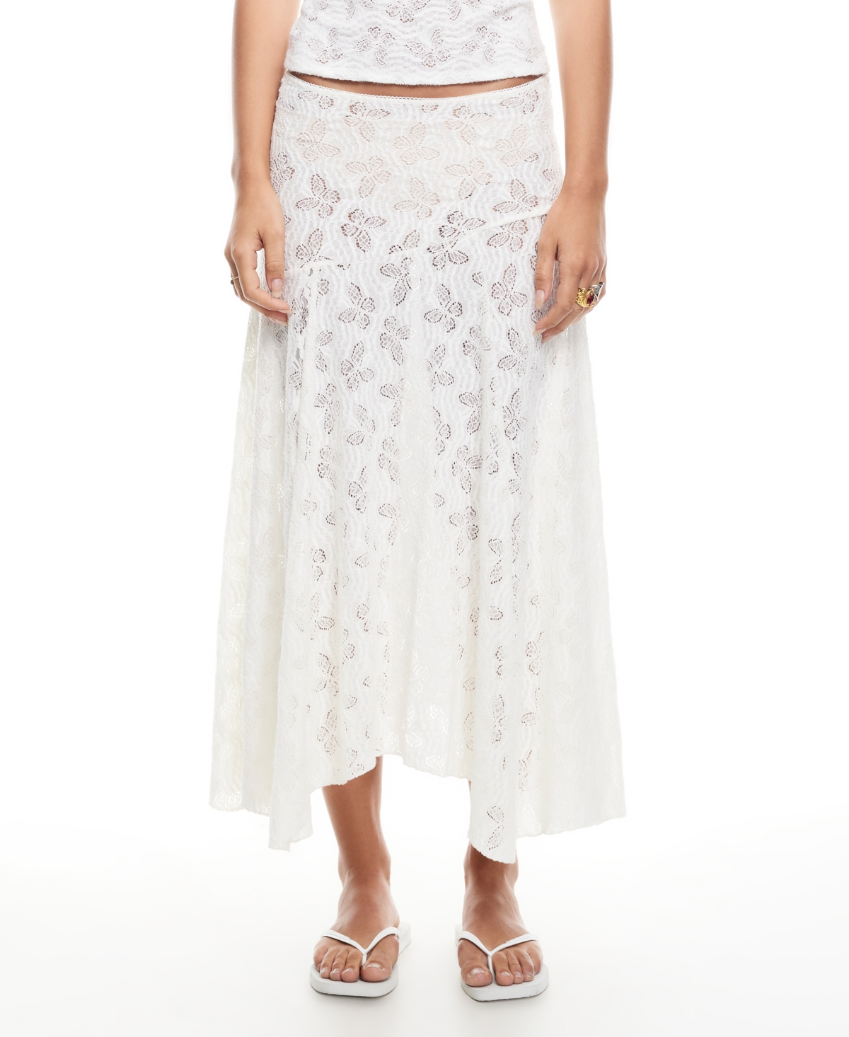 Women's Tidal Midi Skirt - Foam