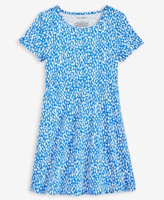 Epic Threads - Little & Big Girls Dot-Print Skater Dress