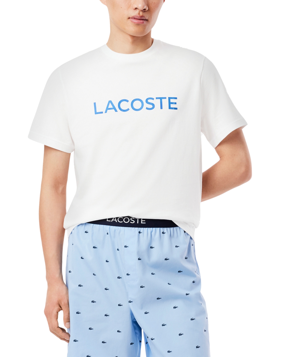 Men's Crewneck Logo Pajama T-Shirt - Falcon/overview