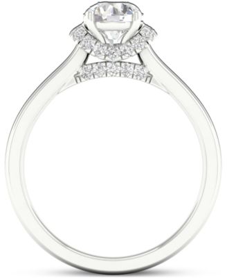 Diamond Engagement Ring (7/8 ct. t.w.) in 14k White Gold