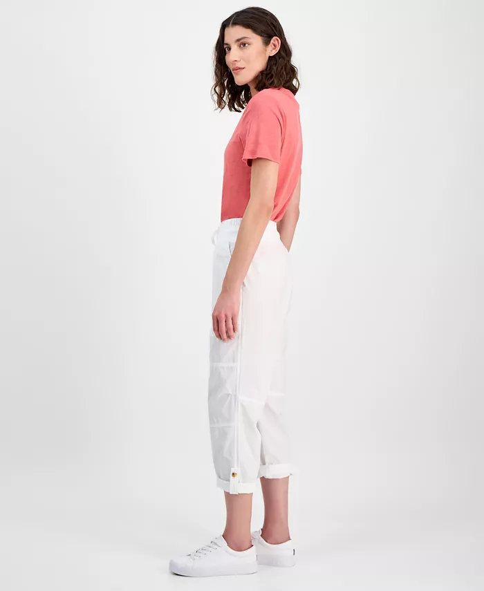 Jeans Women's Cotton Roll-Tab Utility Pants - thumbnail 2