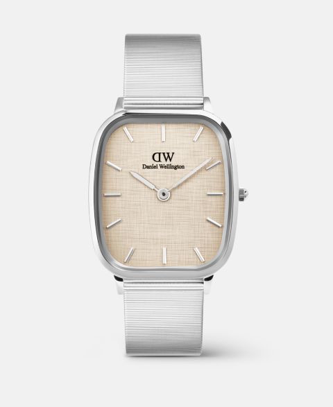 Мужские часы Daniel Wellington Analog Silver-Tone Stainless Steel Watch, 32mm