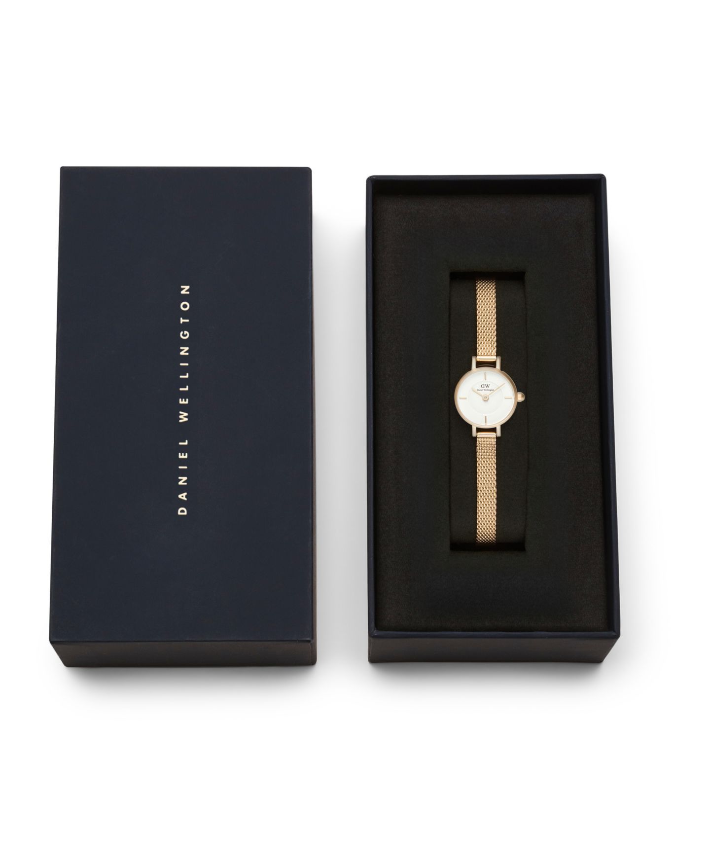 Часы Daniel Wellington Unisex Analog Gold-Tone Stainless Steel Watch, 19mm — фото 8