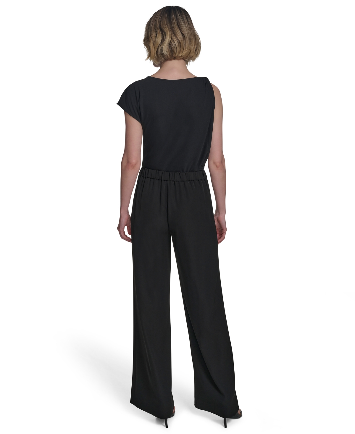 HALSTON WOMEN'S HORSEBIT BUCKLE STRAIGHT-LEG PANTS 