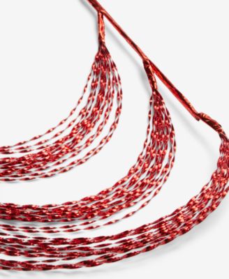 Red Cascade Pick Ornament, Macy's Exclusive