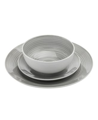 Spiral 12 Pc. Dinnerware Set, Service for 4