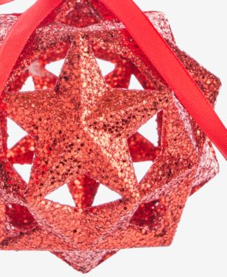 Christmas Glitters Star Ball Ornament, Macy's Exclusive 