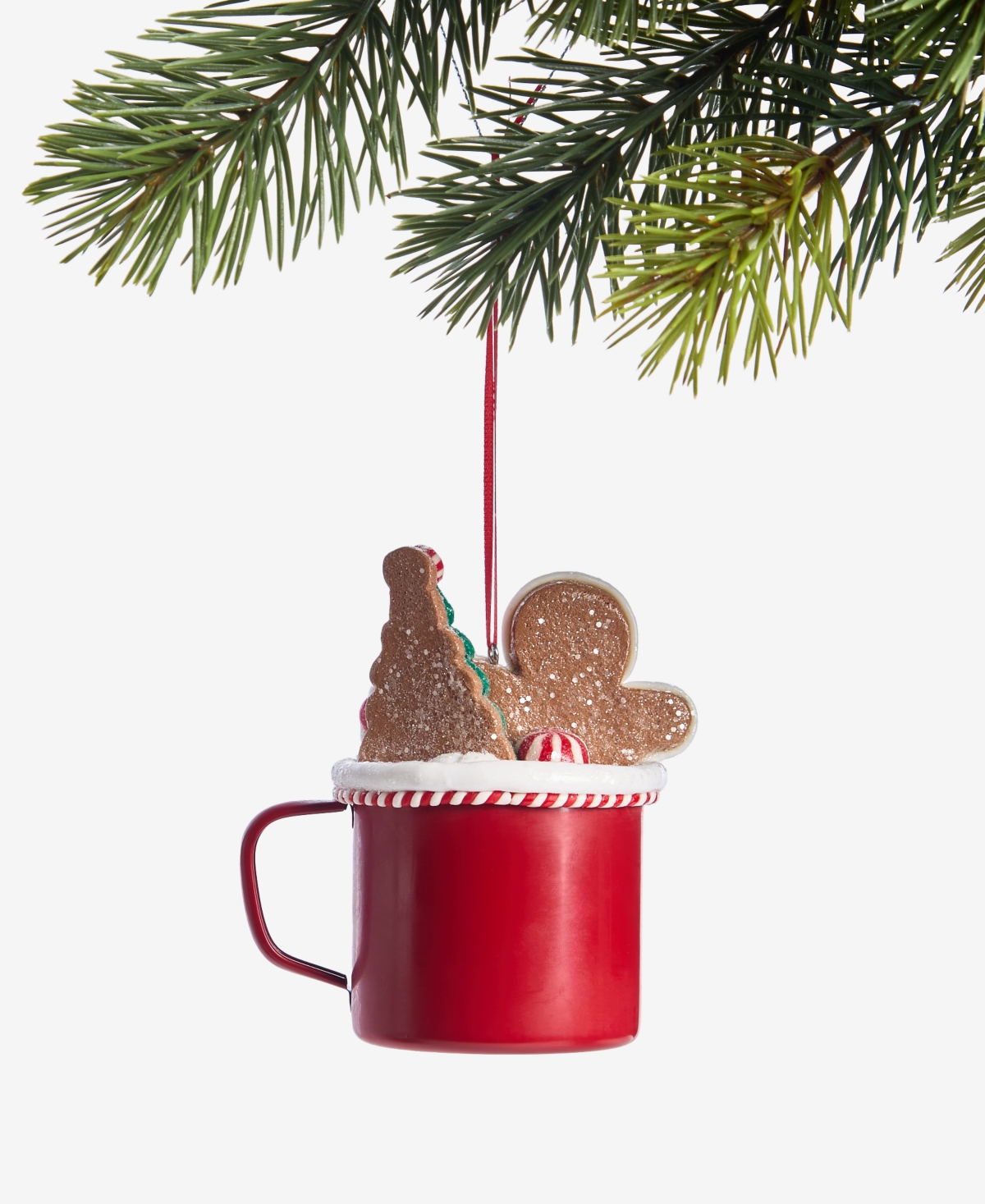 Holiday Lane Gingerbread Village Gingerbread Cup Ornament, Macy's Exclusive