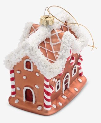Gingerbread Village Glass Gingerbread House Ornament, Macy's Exclusive