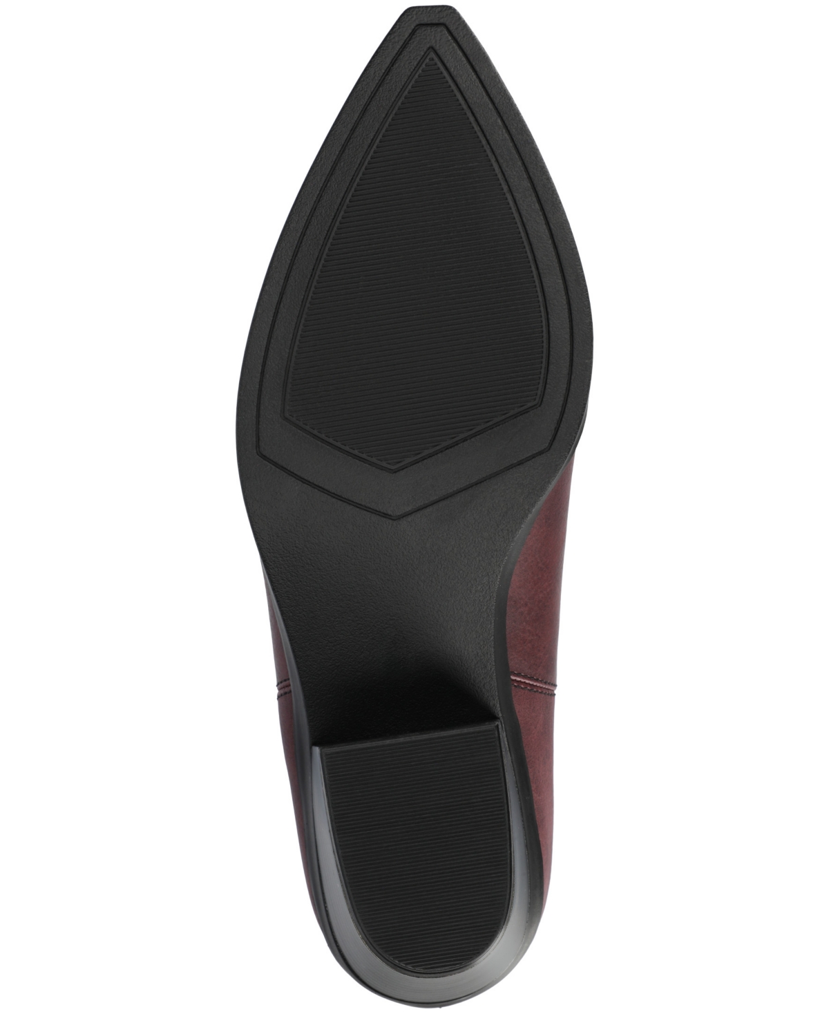 Journee Collection Womens Chantry Stacked Heel Dress Boots In Brown