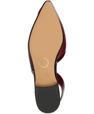 Women's Daphnne Pointed Toe Slingback Flats