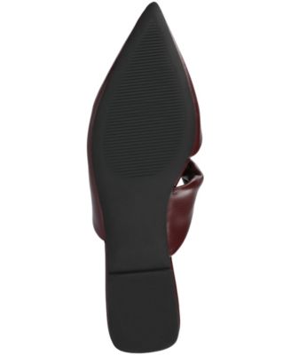 Women's Enniss Twist Cutout Pointed Toe Mules