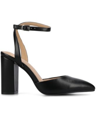 Women's Tyyra Ankle Strap Block Heel Pumps