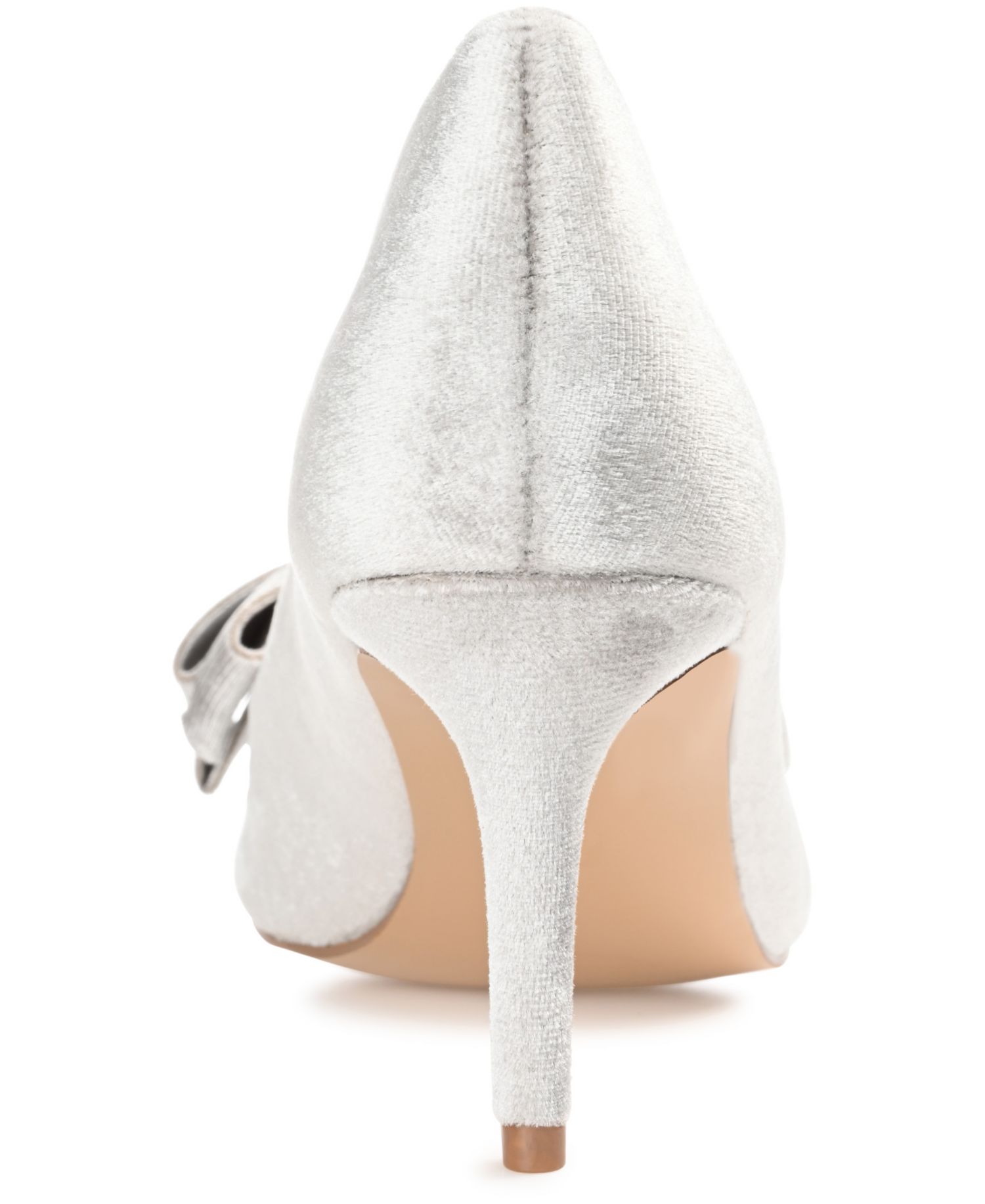 Women's Crystol Bow Pointed Toe Dress Pumps