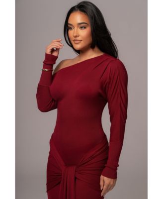 Women's Dawn Drape Maxi Dress