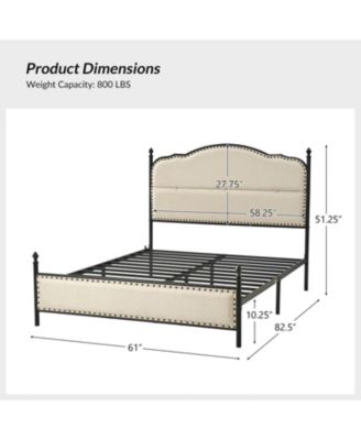 Ofelia 61" Bed-Queen