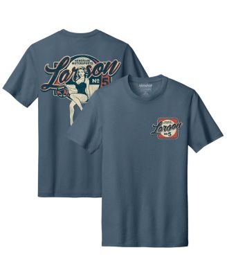 Hendrick Motorsports Team Collection - Men's Blue Kyle Larson Pinup Tri-Blend T-Shirt