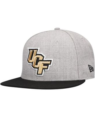 New Era - Men's Heather Gray UCF Knights Logo 9FIFTY Snapback Hat