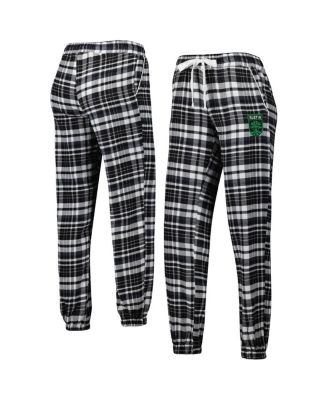 Concepts Sport - Women's Black Austin FC Mainstay Flannel Sleep Pants
