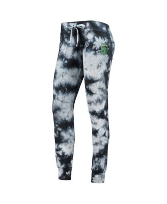 Women's by New Era Black Austin FC Tie-Dye Pants