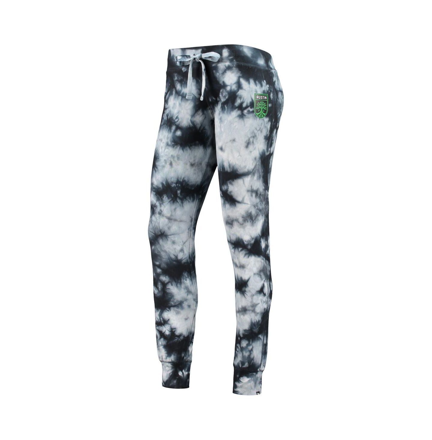 Женские брюки 5th & Ocean by New Era Black Austin FC Tie-Dye — фото 2